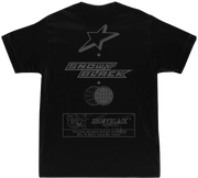 STAR LOGO CAMISETA NEGRA